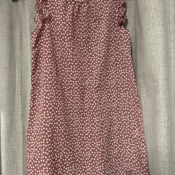 SHEIN Blush Floral Mini Dress - Picture 2 of 3